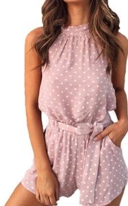 Polka Dot Sweet Summer Romper NWT
